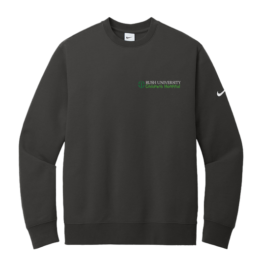 Nike Club Fleece Sleeve Swoosh Crew