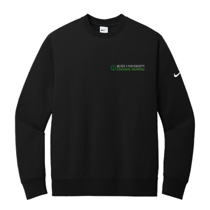 Nike Club Fleece Sleeve Swoosh Crew